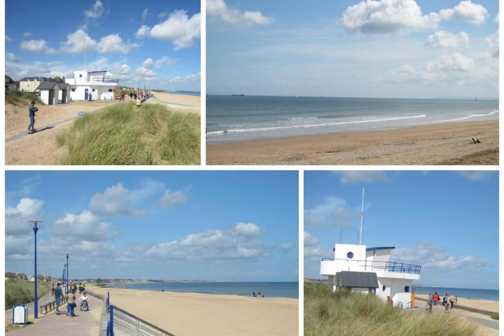 Votre Appartement A 200M De La Plage Ouistreham Kültér fotó